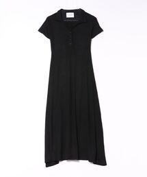 【MAGASIN DE MODE Chou Chou】スキッパーニットワンピース SNF