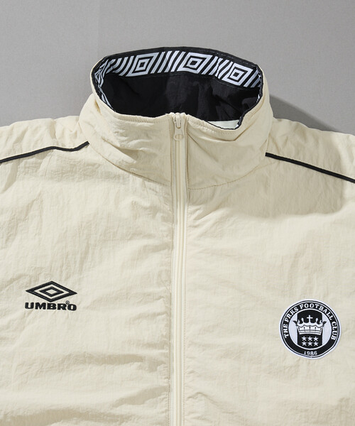 UMBRO(アンブロ)の「UMBRO/アンブロ SP Padding Nylon Track JACKET/別注 パディング ナイロン トラックジャケット/中綿ジャケット(ブルゾン・メンズ・ブラウン/チェック/ブラック/オフホワイト・X-LARGE/LARGE/MEDIUM)」の15枚目の写真