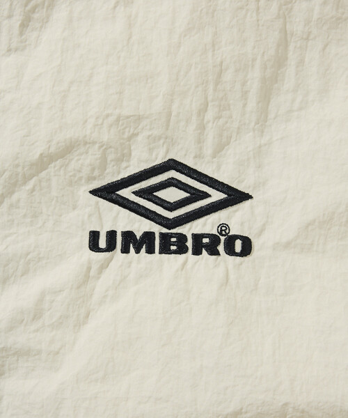 UMBRO(アンブロ)の「UMBRO/アンブロ SP Padding Nylon Track JACKET/別注 パディング ナイロン トラックジャケット/中綿ジャケット(ブルゾン・メンズ・ブラウン/チェック/ブラック/オフホワイト・X-LARGE/LARGE/MEDIUM)」の16枚目の写真