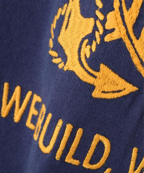 AVIREX(アヴィレックス)の「U.S. NAVY SEABEES L/S T-SHIRT / ユーエス ネイビー シービーズ 長袖Tシャツ / AVIREX / アヴィレックス(Tシャツ/カットソー・メンズ・キナリ/ネイビー・X-LARGE/XX-LARGE/LARGE)」の8枚目の写真