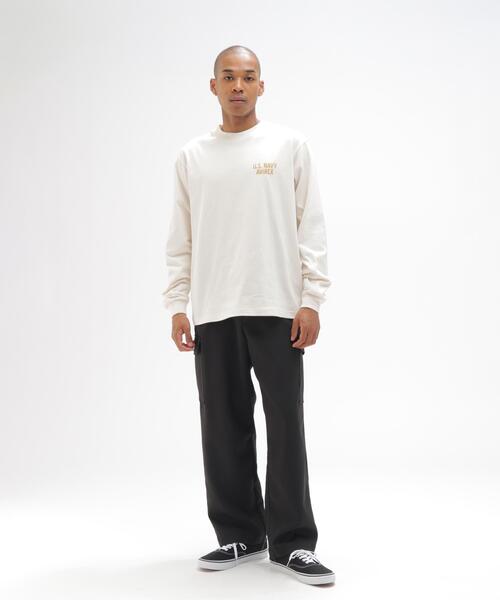 AVIREX(アヴィレックス)の「U.S. NAVY SEABEES L/S T-SHIRT / ユーエス ネイビー シービーズ 長袖Tシャツ / AVIREX / アヴィレックス(Tシャツ/カットソー・メンズ・キナリ/ネイビー・X-LARGE/XX-LARGE/LARGE)」の11枚目の写真