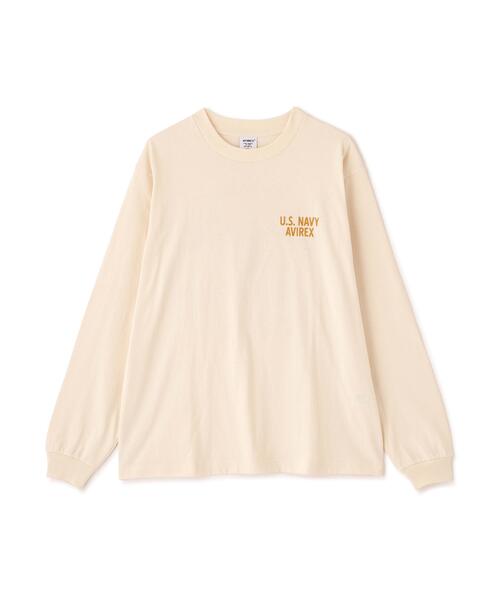AVIREX(アヴィレックス)の「U.S. NAVY SEABEES L/S T-SHIRT / ユーエス ネイビー シービーズ 長袖Tシャツ / AVIREX / アヴィレックス(Tシャツ/カットソー・メンズ・キナリ/ネイビー・X-LARGE/XX-LARGE/LARGE)」の13枚目の写真