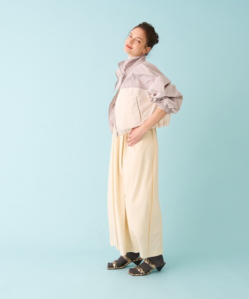 DESIGNWORKS（デザインワークス）の「タフタコンビブルゾン（ブルゾン・レディース・グレー系その他・38）」の15枚目の写真