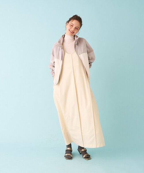 DESIGNWORKS（デザインワークス）の「タフタコンビブルゾン（ブルゾン・レディース・グレー系その他・38）」の18枚目の写真