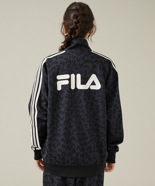FILA(フィラ)の「【ELEY KISHIMOTO×FILA】イーリーキシモト×フィラ トラックトップ / ユニセックス / SM6FBU707(ブルゾン・メンズ・カーキ/ブラック・L/M)」の16枚目の写真