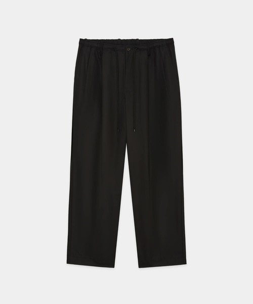 markaware(マーカウェア)の「【MARKAWARE/マーカウェア】 DOUBLE PLEATED EASY TROUSERS(スラックス・メンズ・ブラック/キャメル・2/1/3)」の5枚目の写真