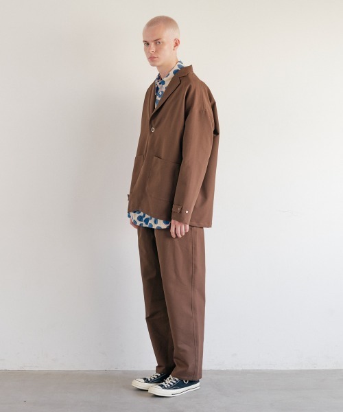 rehacer(レアセル)の「rehacer : Over Size Easy Tailored Jacket / オーバーサイズ イージーテーラード ジャケット(テーラードジャケット・メンズ・ブラック/ブラウン/ネイビー・LARGE/MEDIUM/SMALL)」の6枚目の写真