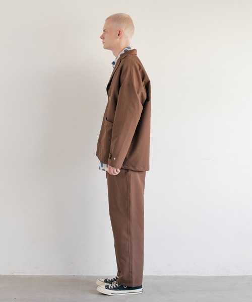 rehacer(レアセル)の「rehacer : Over Size Easy Tailored Jacket / オーバーサイズ イージーテーラード ジャケット(テーラードジャケット・メンズ・ブラック/ブラウン/ネイビー・LARGE/MEDIUM/SMALL)」の7枚目の写真