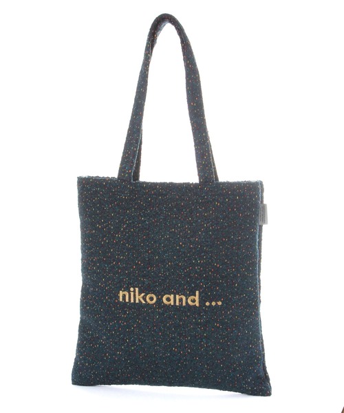niko and...(ニコアンド)の「ニコロゴツブツブトートバッグ(トートバッグ・レディース・カーキ/ネイビー/オフホワイト/レッド/ベージュ・0)」の15枚目の写真