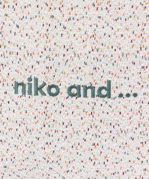 niko and...(ニコアンド)の「ニコロゴツブツブトートバッグ(トートバッグ・レディース・カーキ/ネイビー/オフホワイト/レッド/ベージュ・0)」の21枚目の写真