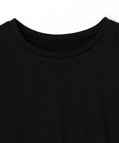 feerique(フィーリック)の「feerique レース付コンパクト天竺(Tシャツ/カットソー・レディース・ライトグレー・2)」の3枚目の写真