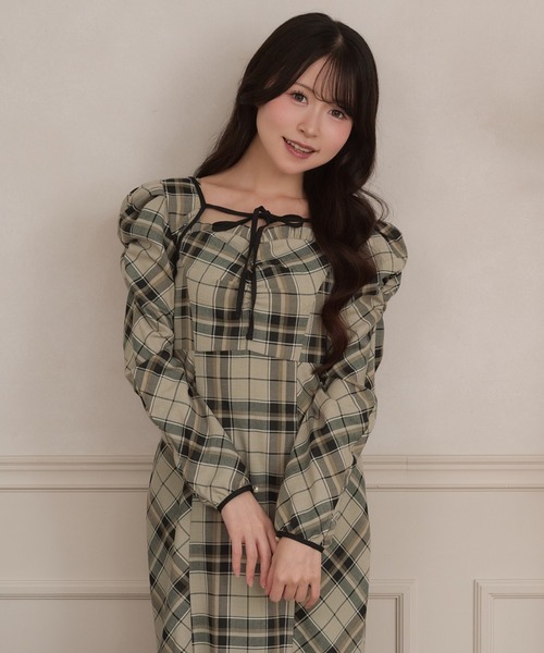 apres jour(アプレジュール)の「【セット着用可能】フロントリボンショートボレロ(カーディガン/ボレロ・レディース・ブラウン系その他/ブラック系その他/ブラック・フリー/X-LARGE)」の3枚目の写真