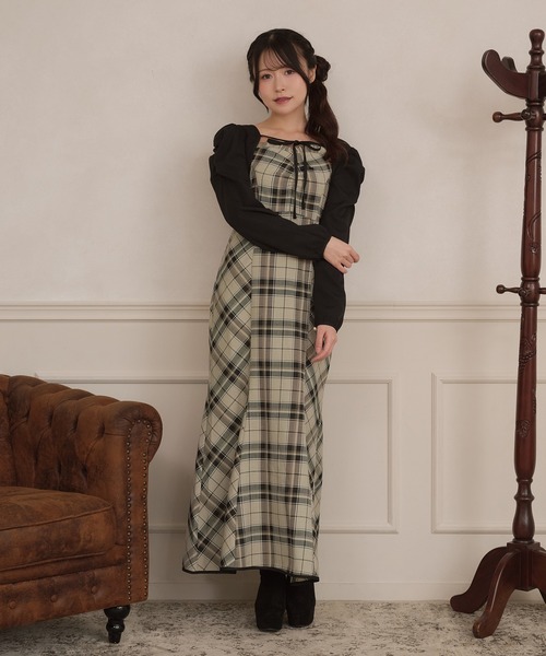 apres jour(アプレジュール)の「【セット着用可能】フロントリボンショートボレロ(カーディガン/ボレロ・レディース・ブラウン系その他/ブラック系その他/ブラック・フリー/X-LARGE)」の22枚目の写真