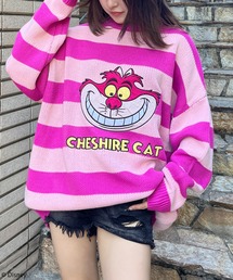 4GEEKs by SPIRALGIRL（フォーギークスバイスパイラルガール）の「【Disney ディズニー チシャ猫】オーバーニット(ノベルティ付き)（ニット/セーター）」