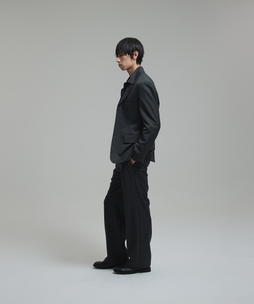 NONBLANK(ノンブランク)の「バーティカル ルーズフィット 3BTYN ジャケット_DARK GREY(テーラードジャケット・メンズ・その他・MEDIUM/LARGE/X-LARGE)」の8枚目の写真