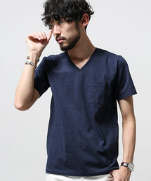 NANO universe | Anti Soaked(R) MIX Vneck T(Tシャツ/カットソー)