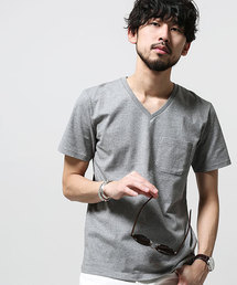 NANO universe | Anti Soaked(R) MIX Vneck T(Tシャツ/カットソー)