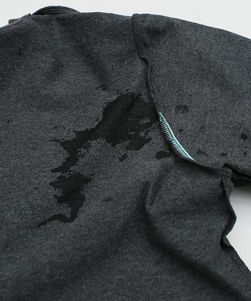 NANO universe（ナノユニバース）の「Anti Soaked(R) MIX Vneck T（Tシャツ/カットソー・メンズ・グレー/チャコール/ネイビー・MEDIUM/SMALL/LARGE/X-LARGE）」の11枚目の写真