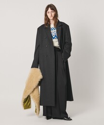 ＜AEWEN MATOPH＞パワーショルダー マキシ コート