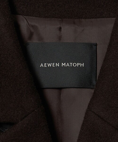 AEWEN MATOPH(イウエン マトフ)の「<AEWEN MATOPH>パワーショルダー マキシ コート(その他アウター・レディース・ダークブラウン/ダークグレー・34/38/36)」の14枚目の写真