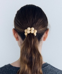 whoseA（フーシー）の「Wood Ball HairTie&Bracelet / ウッドボールヘアタイ＆ブレスレット（ヘアゴム）」