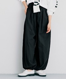 リブ イン コンフォート はくだけで素敵に見える やわらか綿100%素材のスッキリぽんわりパンツ