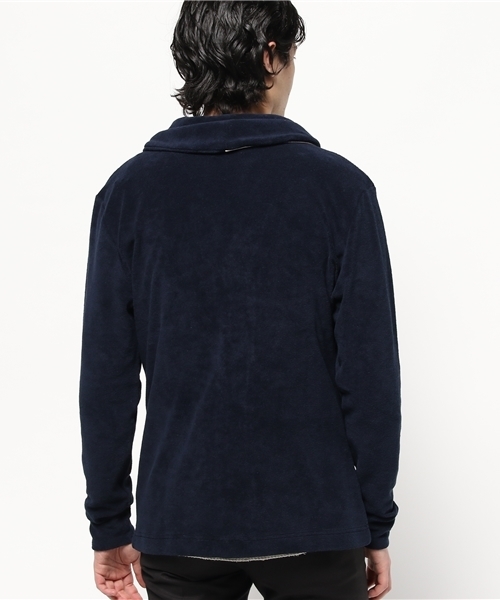 TOMMY HILFIGER(トミーヒルフィガー)の「Towelling cardigan(カーディガン/ボレロ・メンズ・ネイビー・MEDIUM/X-LARGE/SMALL/LARGE)」の5枚目の写真