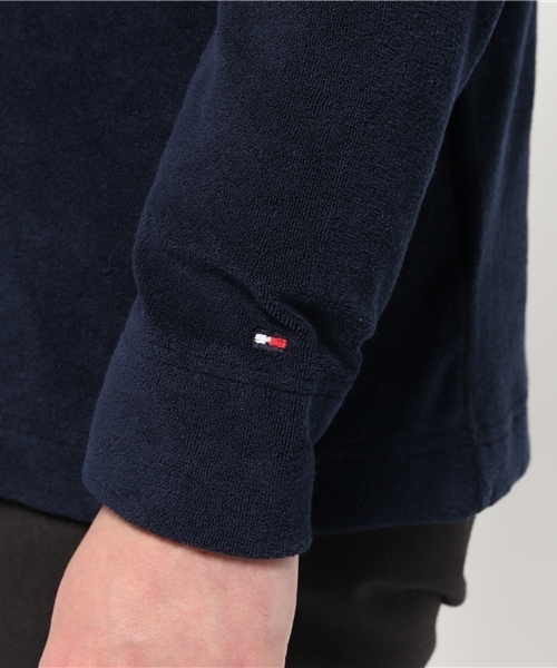 TOMMY HILFIGER(トミーヒルフィガー)の「Towelling cardigan(カーディガン/ボレロ・メンズ・ネイビー・MEDIUM/X-LARGE/SMALL/LARGE)」の8枚目の写真