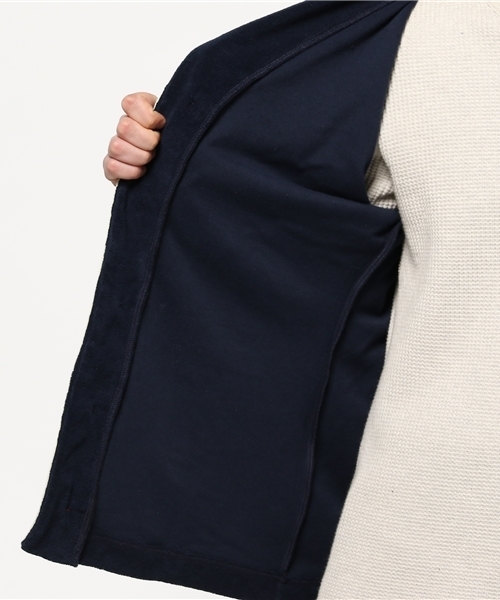 TOMMY HILFIGER(トミーヒルフィガー)の「Towelling cardigan(カーディガン/ボレロ・メンズ・ネイビー・MEDIUM/X-LARGE/SMALL/LARGE)」の2枚目の写真