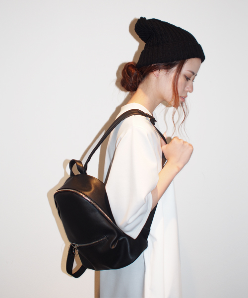 MURUA（ムルーア）の「ルーズコクーンワンピース（ワンピース・レディース・キャメル/ブラック/ホワイト/グリーン・FREE）」の9枚目の写真