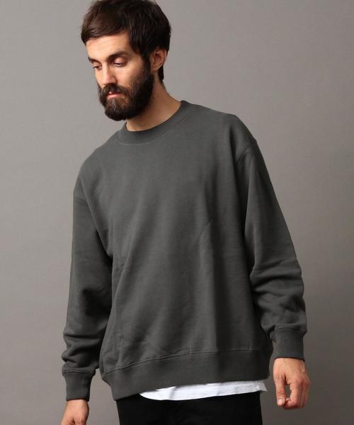 BEAUTY&YOUTH UNITED ARROWS（ビューティーアンドユースユナイテッドアローズ）の「BY ∴ ビッグ スウェット◆（スウェット・メンズ・ベージュ/オリーブ/ネイビー・SMALL/MEDIUM/LARGE）」の15枚目の写真