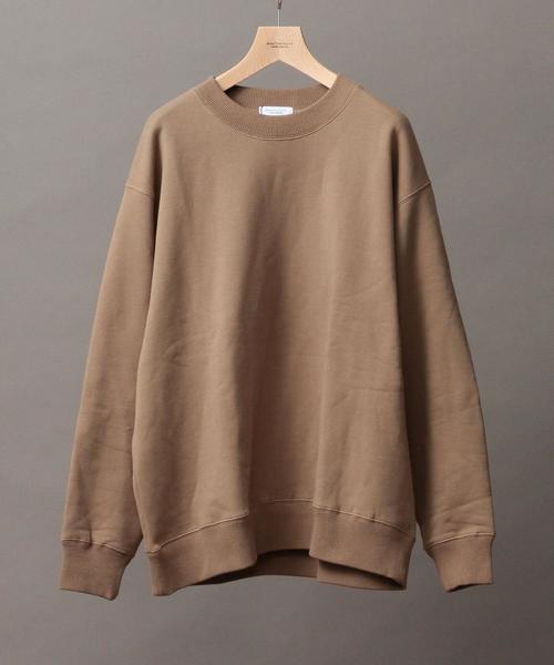 BEAUTY&YOUTH UNITED ARROWS（ビューティーアンドユースユナイテッドアローズ）の「BY ∴ ビッグ スウェット◆（スウェット・メンズ・ベージュ/オリーブ/ネイビー・SMALL/MEDIUM/LARGE）」の18枚目の写真
