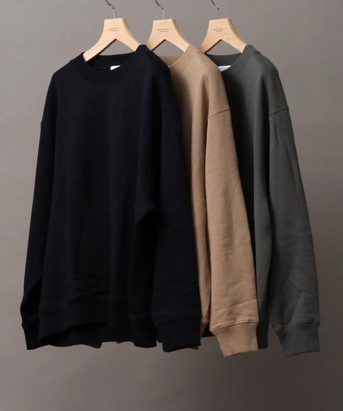 BEAUTY&YOUTH UNITED ARROWS（ビューティーアンドユースユナイテッドアローズ）の「BY ∴ ビッグ スウェット◆（スウェット・メンズ・ベージュ/オリーブ/ネイビー・SMALL/MEDIUM/LARGE）」の14枚目の写真