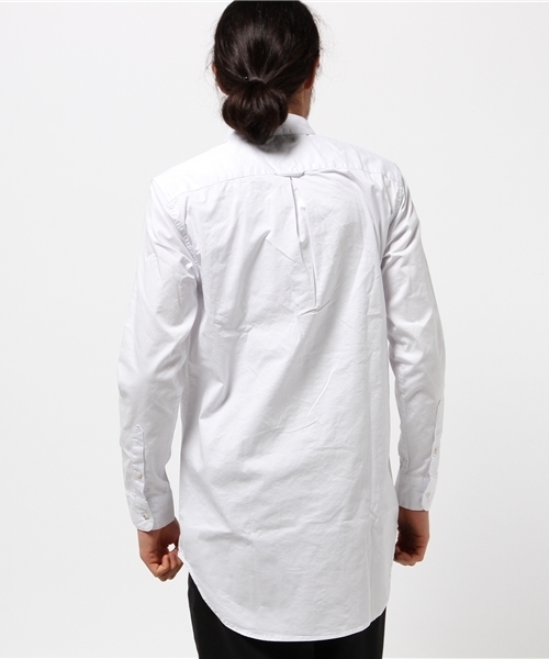 MIND BLOW（マインドブロウ）の「ストレッチロングシャツ（シャツ/ブラウス・メンズ・ブルー/ホワイト・L/M/S）」の8枚目の写真