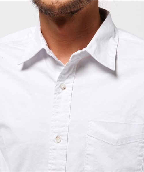 MIND BLOW（マインドブロウ）の「ストレッチロングシャツ（シャツ/ブラウス・メンズ・ブルー/ホワイト・L/M/S）」の9枚目の写真
