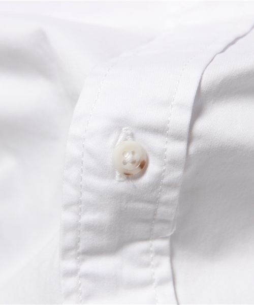 MIND BLOW（マインドブロウ）の「ストレッチロングシャツ（シャツ/ブラウス・メンズ・ブルー/ホワイト・L/M/S）」の6枚目の写真