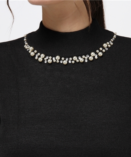 earth music&ecology（アースミュージックアンドエコロジー）の「【2016Autumn】《ハイハイハイネック》ニットプルオーバー（ニット/セーター・レディース・ブルーグリーン/ピンクベージュ/アイボリー/ブラック/サックスブルー/レッド/ライトグレー/キャメル/マスタード/ネイビー・L/S/M）」の14枚目の写真