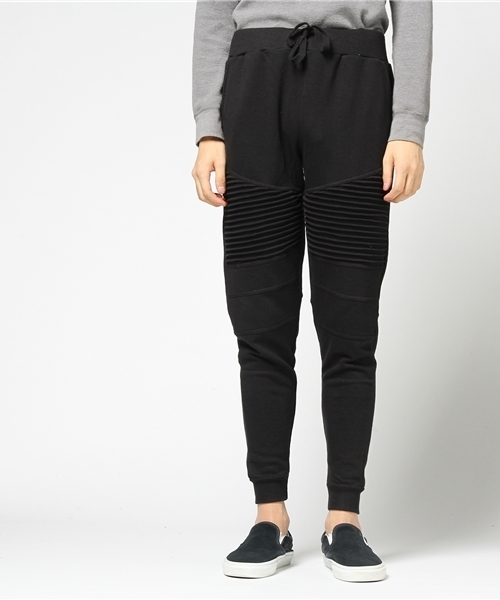 VENCEEXCHANGE（ヴァンスエクスチェンジ）の「ST裏毛バイカーパンツ（その他パンツ・メンズ・グレー/ブラック・LARGE/MEDIUM）」の5枚目の写真