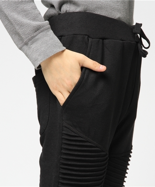 VENCEEXCHANGE（ヴァンスエクスチェンジ）の「ST裏毛バイカーパンツ（その他パンツ・メンズ・グレー/ブラック・LARGE/MEDIUM）」の8枚目の写真