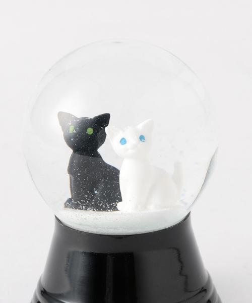 【新品未使用】ディズニー　スノードーム　猫 新品未使用】ディズニー スノードーム 猫 - メルカリ