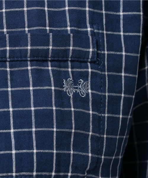 McGREGOR(マックレガー)の「2重織リバーシブルシャツ(シャツ/ブラウス・レディース・ブルー系その他/ネイビー・L/M)」の9枚目の写真