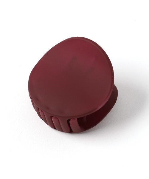 Fun & Daily（ファンアンドデイリー）の「F&D : マカロンバンスクリップ（バレッタ/ヘアクリップ・レディース・ネイビー/オレンジ/ブラック/カーキ/ワインレッド/ベージュ/ブラウン/グレー/ブルー/ピンク・FREE）」の9枚目の写真