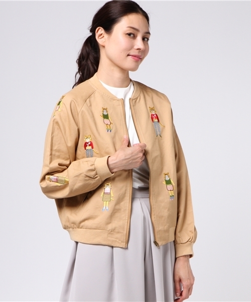 レジェンダ　刺繍MA-1 レジェンダ 刺繍MA-1