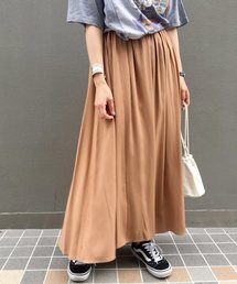 FRAMeWORK | レーヨンロングギャザースカート◆(スカート)