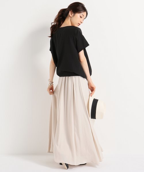 FRAMeWORK（フレームワーク）の「レーヨンロングギャザースカート◆（スカート・レディース・ライトグレー/キャメル/ネイビー・38/36）」の15枚目の写真