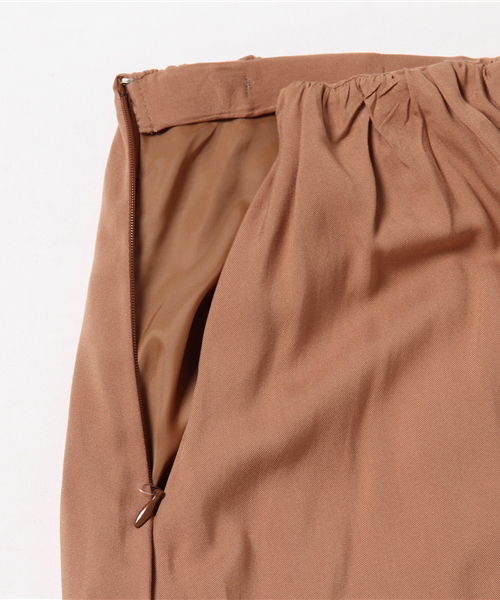 FRAMeWORK（フレームワーク）の「レーヨンロングギャザースカート◆（スカート・レディース・ライトグレー/キャメル/ネイビー・38/36）」の9枚目の写真