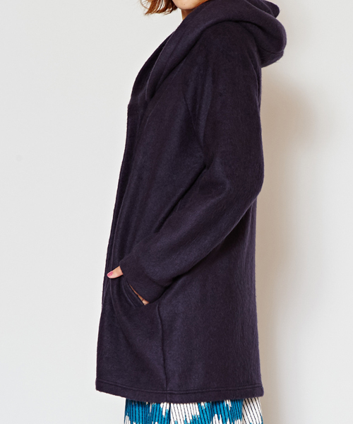 チャイハネ（チャイハネ）の「【チャイハネ】yul ボリュームカラーシンプルコート（その他アウター・レディース・ベージュ/ネイビー/グリーン・FREE）」の5枚目の写真