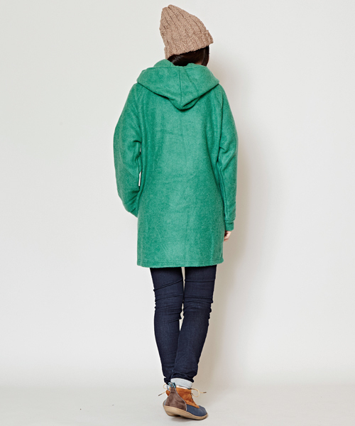 チャイハネ（チャイハネ）の「【チャイハネ】yul ボリュームカラーシンプルコート（その他アウター・レディース・ベージュ/ネイビー/グリーン・FREE）」の19枚目の写真