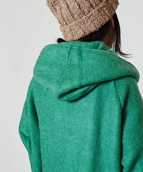 チャイハネ（チャイハネ）の「【チャイハネ】yul ボリュームカラーシンプルコート（その他アウター・レディース・ベージュ/ネイビー/グリーン・FREE）」の20枚目の写真