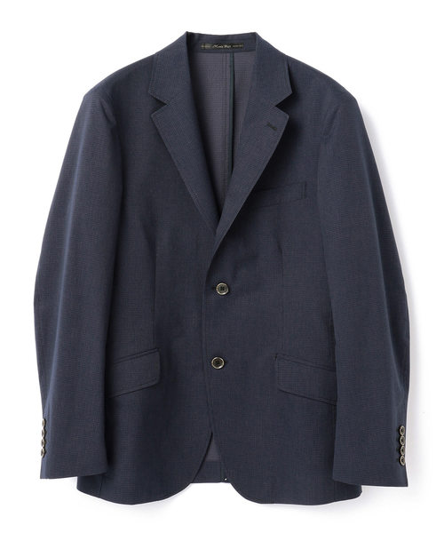 MEN'S BIGI(メンズビギ)の「クールドッツ ストレッチジャケット/ウォッシャブル(同素材パンツあり セットアップ 可能) (テーラードジャケット・メンズ・ネイビー/グレー/ブルー・SS/S/M/L)」の9枚目の写真